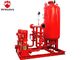 Firefighting Pressure Fire Water Booster Pump Tank Systems With Electric Contact